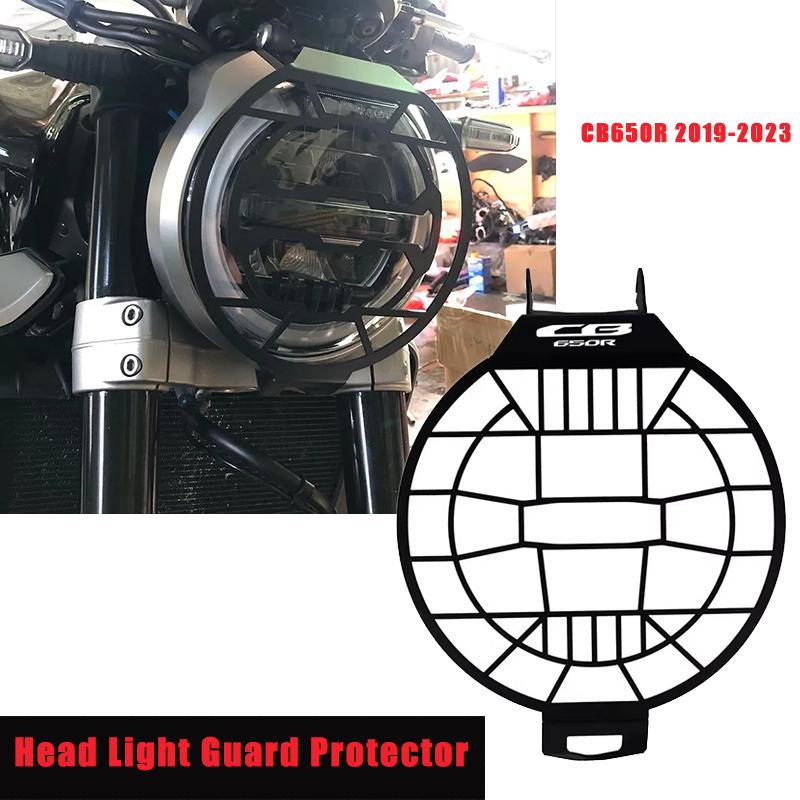 For HONDA CB650R CB 650R CB650 R 2019 2020 2021 2022 2023 Motorcycle Headlight Head Light Guard Protector Cover Protection Grill