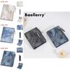 Fashion Short Wallet With Ink Wash Style And Antitheft Protection For Women