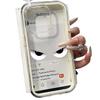 Fun milk fierce expression applies to Apple iPhone17 2-in-1 16Pro mobile phone case 14/15 personality 12 sets 13