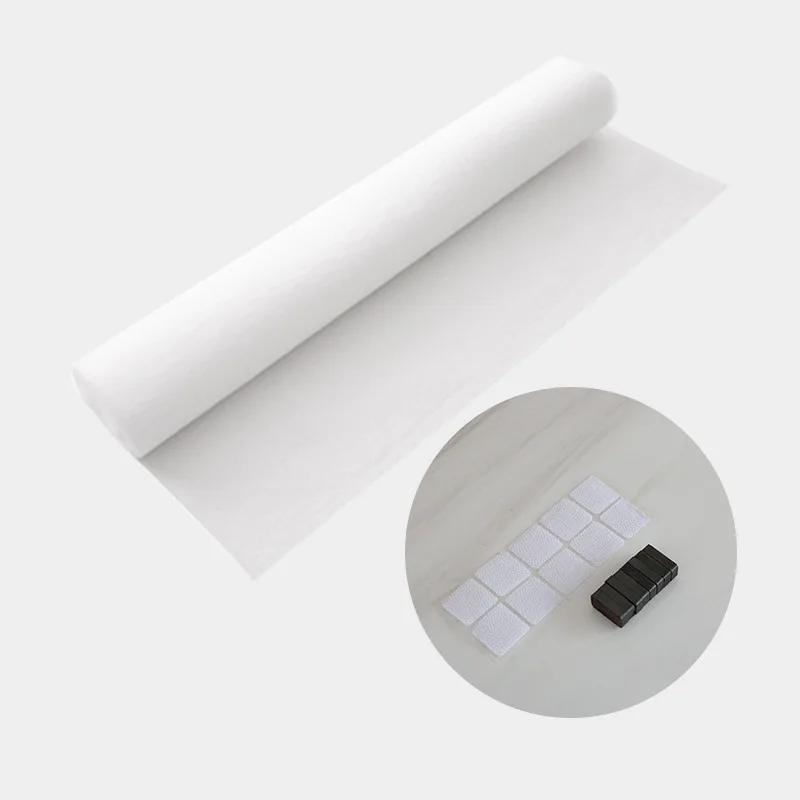 12Pcs/set of Disposable Kitchen Oil Filter Paper Non-woven Fabric Oil-proof Cotton Filter Element Range Hood Exhaust Fan Filter