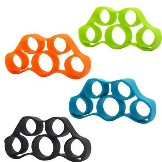 Finger Exercise Silicone Grip Strength Trainer & Separator