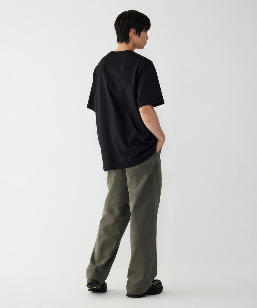 STUDIO TOMBOY [Men] Cotton Straight Pants_Khaki 9155331202