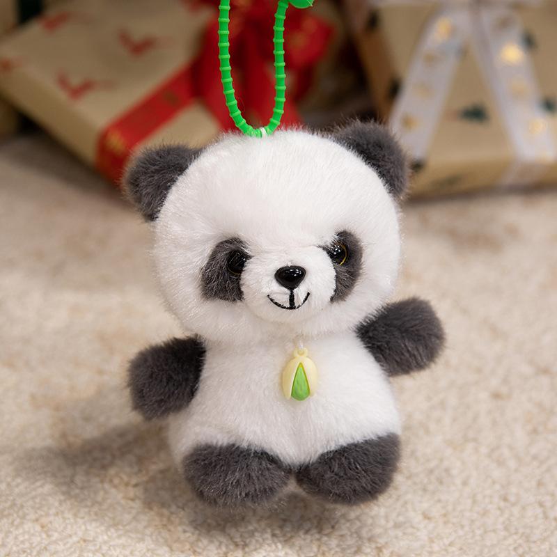Cute Small Fragrance Pendant Giant Panda Plush Toy Lamb Doll Bag Pendant Zoo Gift Gift