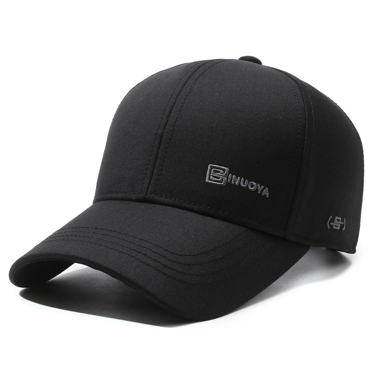 

New Spring/Summer Men s Baseball Cap: Sun Protection, Breathable, Ideal for Outdoor Activities – A Stylish and Versatile Choice чёрный