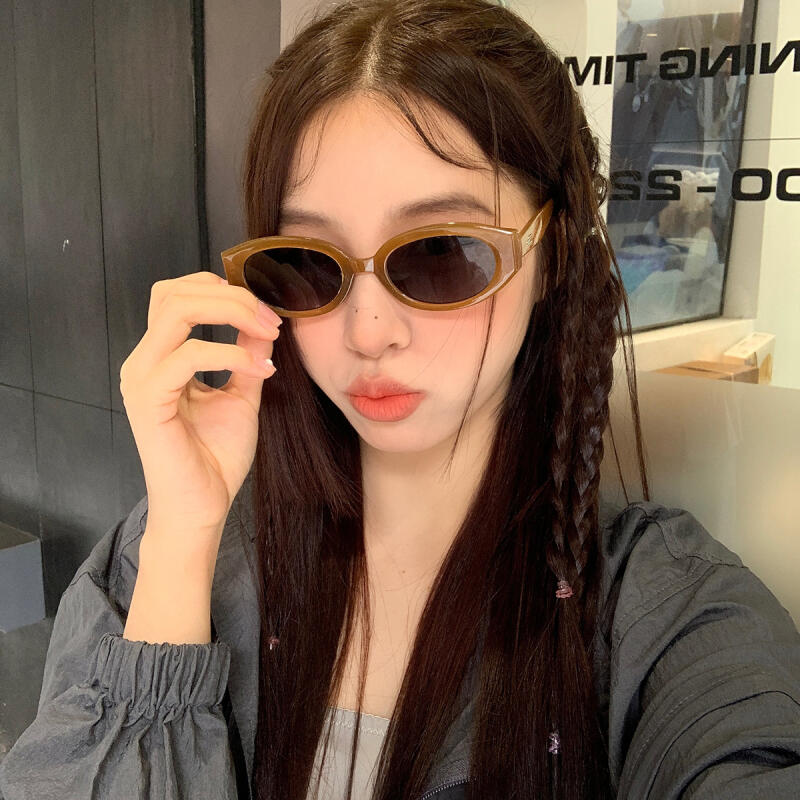 NeoRetro 58049 Ugly Sunglasses C1 Camel Brown