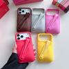 Portable Lip Gloss Phone Silicone Case for IPhone 17 11 12 13 14 15 16 Pro Max Plus Lipstick Holder Soft Cover
