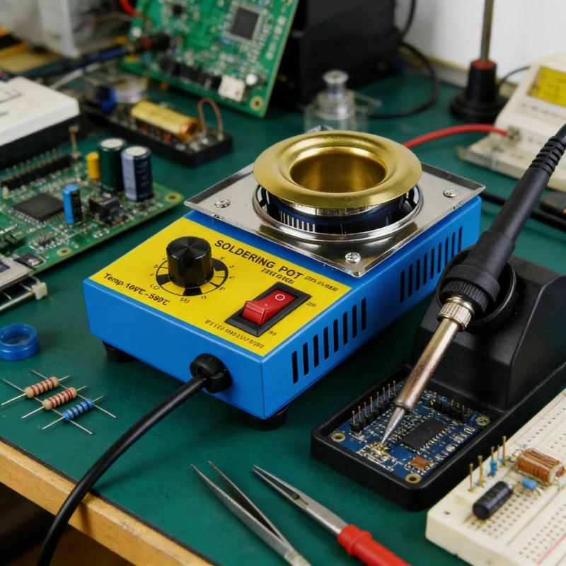 Professional 160W Soldering Iron Pot With Variable Temperature Control From 100℃ To 550℃ For Precise Work