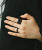 Smgt Signet Series Flat Ring #1 [Black]