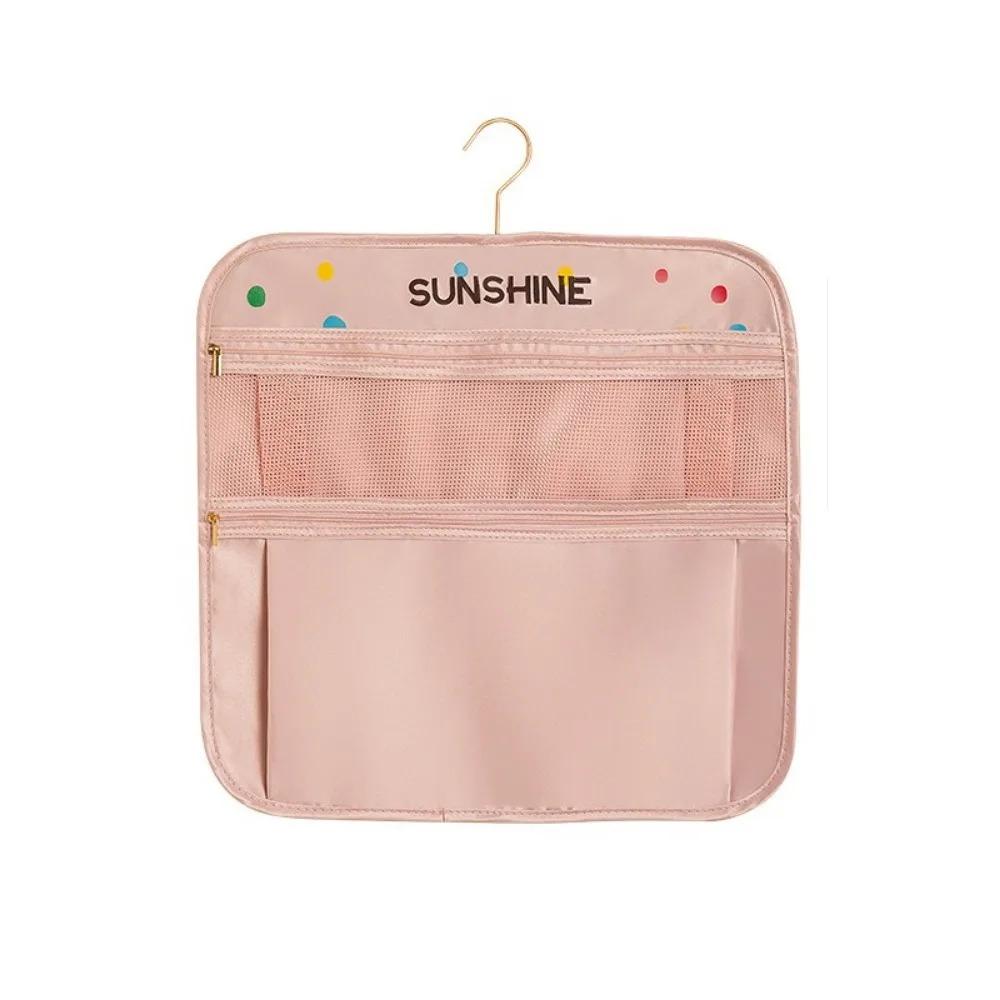 

1pc Hanging Clothes Organizer Bag - Multi-Pocket Underwear & Socks Storage for Home/Dormitory Wardrobe - Durable Space-Saving