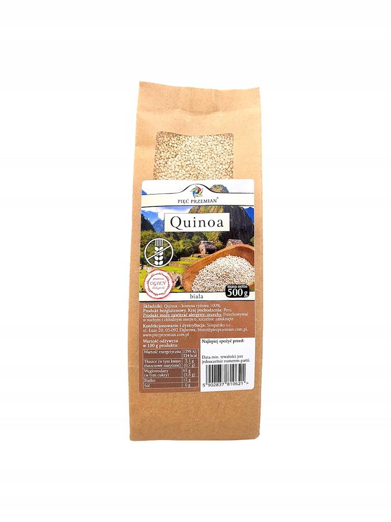 Quinoa - gluten-free quinoa 500 g - Piąty Przemiany