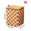 Houndstooth Non-woven Storage Box Bear Pattern Large Capacity Clothing Quilt Storage Bag Student Dormitory Moving Packaging Bag