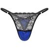 Sexy Men Sissy Sheer Lace Underwear Thong Crossdress T-back Brief Panties