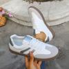 Women's German Training Shoes Spring and Autumn New Flat Retro Color-Block Casual Sports Board Shoes