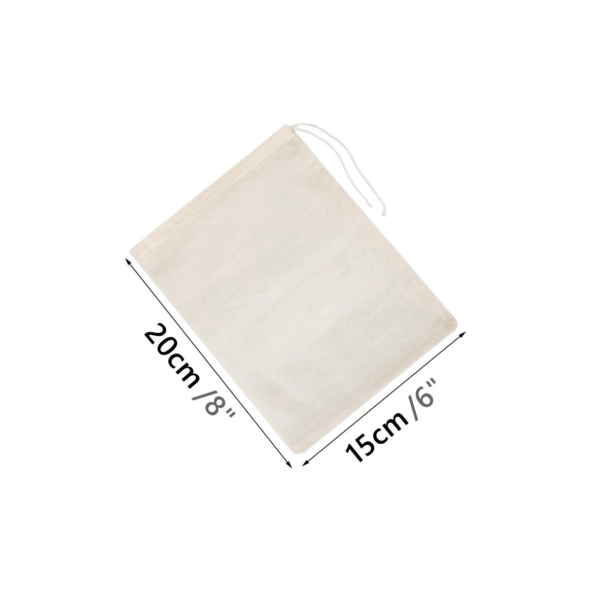 

Многоразовые мешки для орехового молока, фильтры, неотбеленный натуральный хлопковый мешок из марли, пищевой сырный йогуртовый фильтр, кухонный фильтр с мелкой сеткой