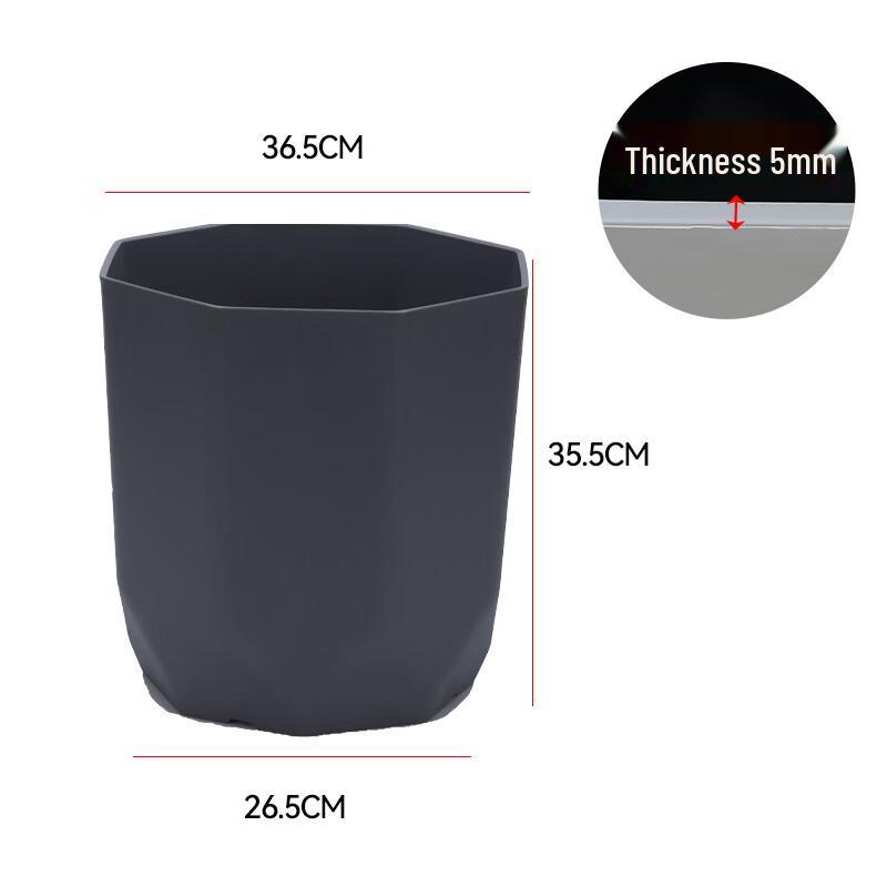 MOJY Thickened Plastic Large Flower Pot