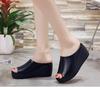Women's 2021 Wedge Heel Platform Sandals - Fish Mouth Design