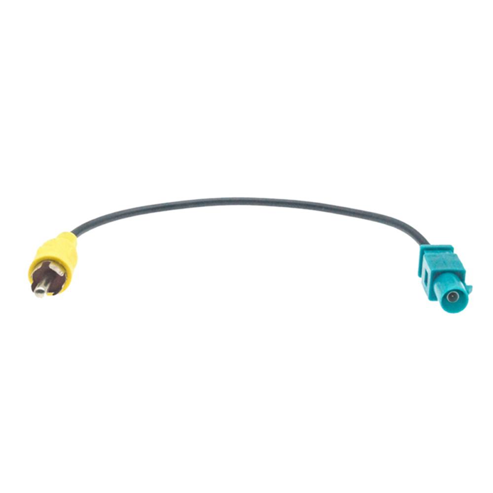 1pcs For Mercedes-Benz Rear View Camera Adapter Cable Fakra to RCA Connector Reversing Line Car Rear Sight Conversion Wire