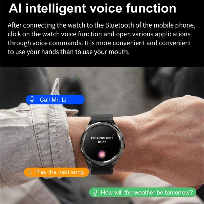 2025 Nové hodinky 6 Classic Chytré hodinky Pánské GPS Sportovní Fitness Dámské Zdraví Vodotěsné Bluetooth Volání Chytré hodinky pro Android IOS