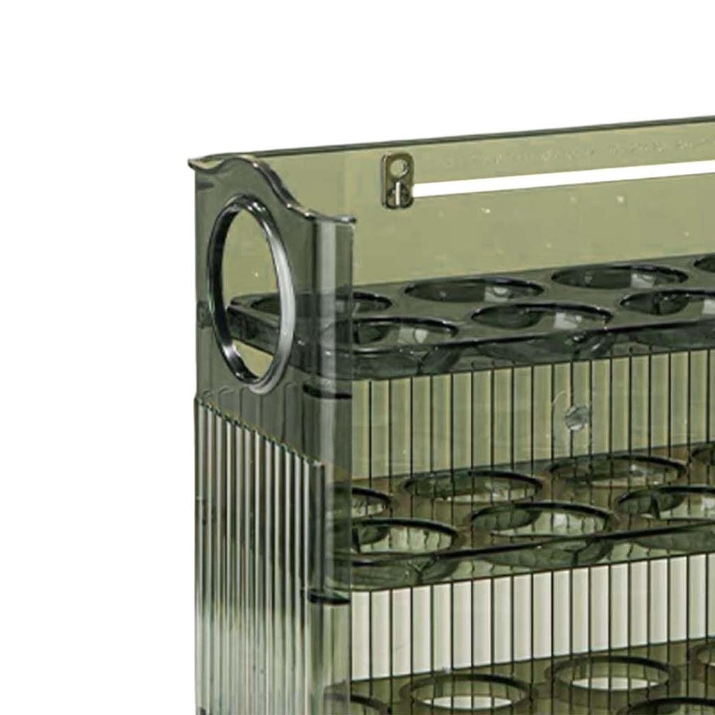 3 Layer Fridge Egg Tray Container Holder,Egg Fresh Storage Box for Table Countertop