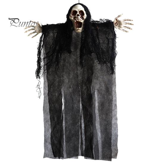 

Хэллоуин Висячий Декор Призрака Широкое Применение Универсальный Реалистичный Многофункциональный Подвеска для Вечеринок Дома с Привидениями чёрный