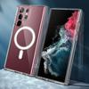 Factory Supplier Ultra Clear Transparent TPU+PC Phone Case for Samsung for Galaxy S25 S22 Plus S23 Ultra Pro