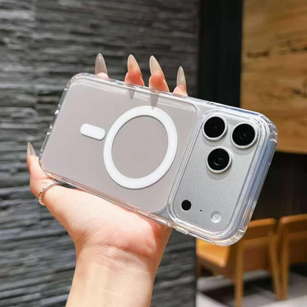 

Magnetic For Magsafe Case For iPhone 17 Air 16 15 14 13 12 11 Pro Max Plus Shockproof Colorful Hybrid Hard Cover Soft TPU Shell iPhone 12