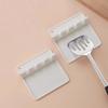 Multi-functional Silicone Kitchen Tool Holder for Spoon, Ladle, Spatula, Chopsticks and Scraper, Easy Storage Rack and Holder