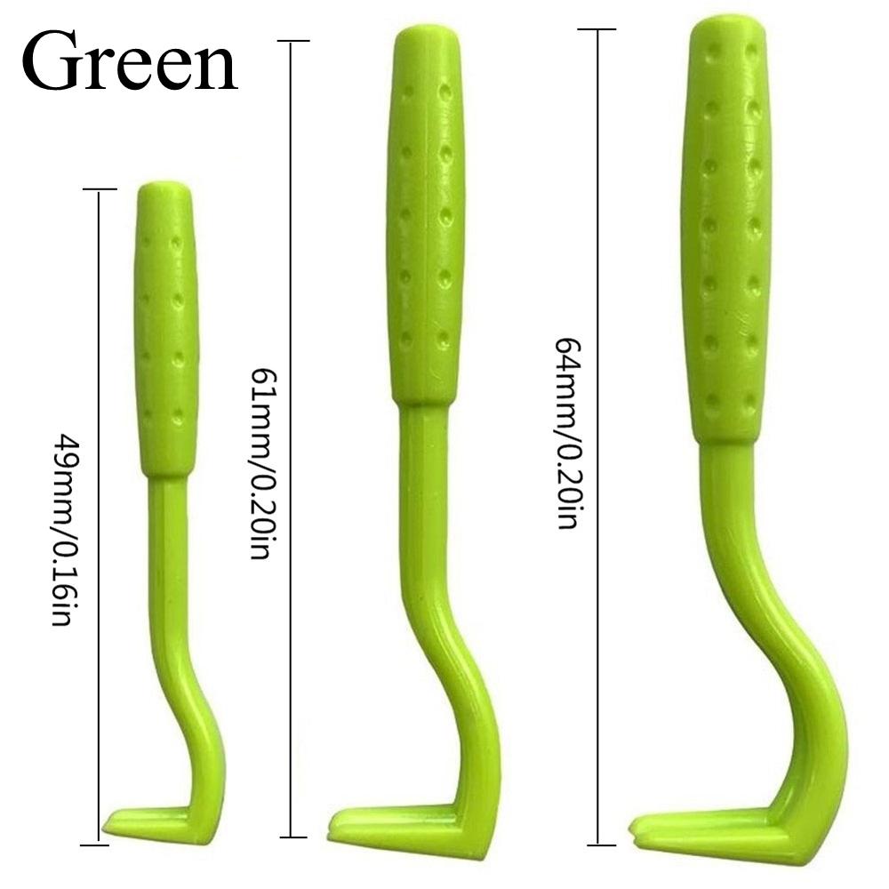 

Стальной инструмент для удаления блох у домашних животных, клещей, блох, расческа для удаления шерсти домашних животных, когтеточка, крючок для удаления зелёный