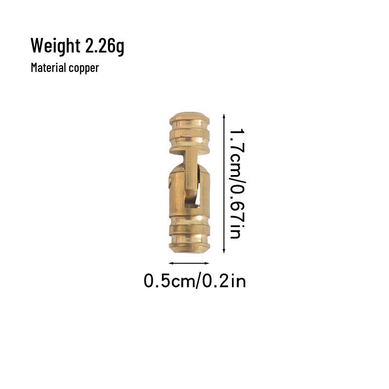 Brass Cylinder Hidden Hinges for Wooden Gift Boxes and Metal Hardware Accessories