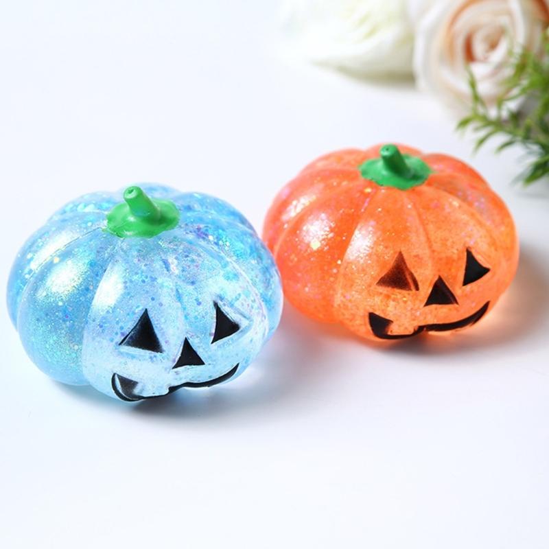 Soft Plastic Sensory Toy For Adults Kids Halloween Party Decoration Gift Anxiety Relief Squeeze Stress Ball