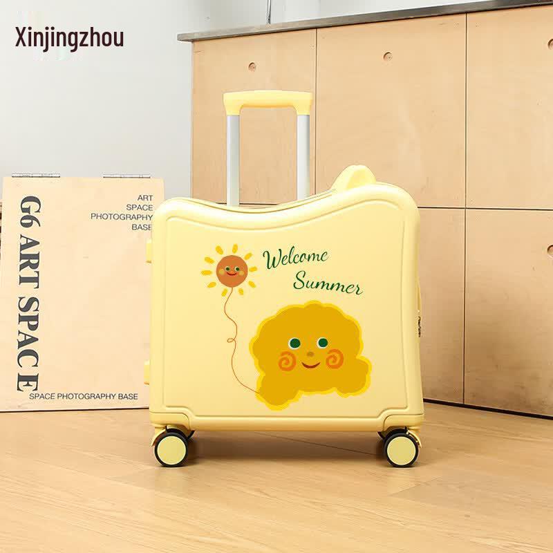 Kids Multi-functional Ride-On Cartoon Suitcase