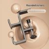 2Pcs Desk Edge Hook Adjustable Punch-Free Hanging Bag Hanger Removable Handbag Holders Multi-Functional Table Hook Organizer
