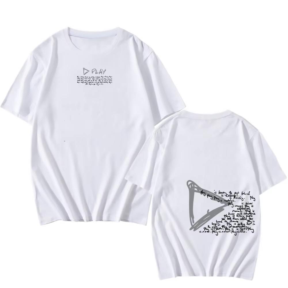 Ed Sheeran Play T-shirt NEW Album Printing Fashion 2025 Tshirts Cotton Short Sleeve Men Women T Shirts Summer Hip Hop Streetwear