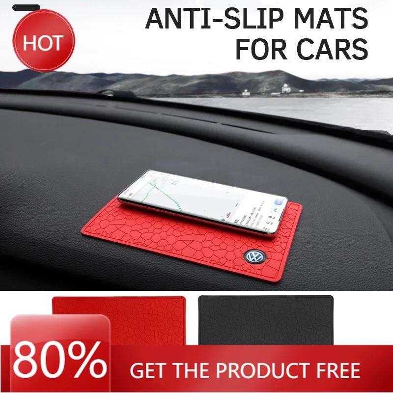 2025 Hot PVC Car Non Slip Mat Dashboard Phone Anti Slip Gel Pad For Volkswagen CC R-Line Touran Golf Tiguan Beetle GTI Arteon R