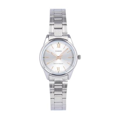 Women's Quartz Analog Stainless Steel Silver Watch LTP-V005D-7B2 [Parallel Import]