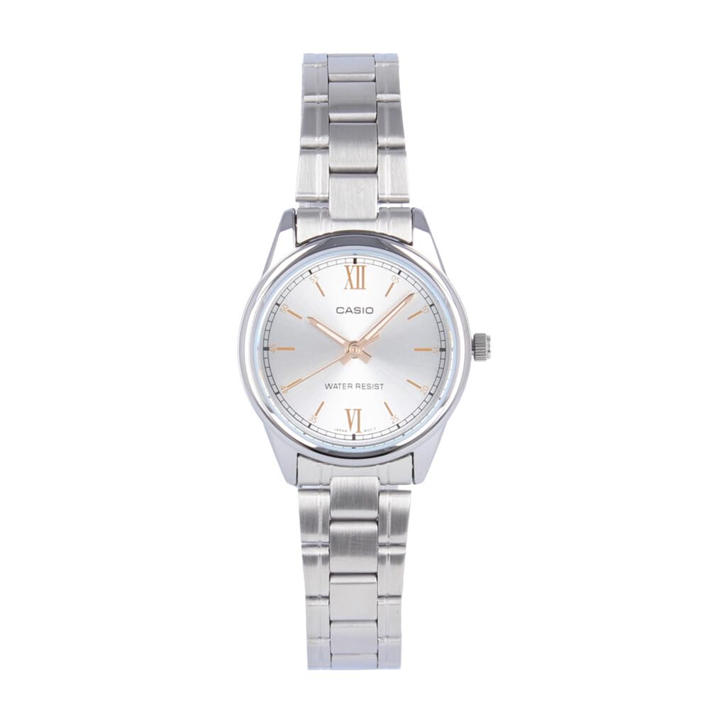 

CASIO Women s Quartz Analog Stainless Steel Silver Watch LTP-V005D-7B2 [Parallel Import]