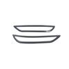 For VW Volkswagen Teramont Atlas    2024 Rear Fog Light Lamp Cover Trim ABS Chrome Car Styling Eyebrow Accessories