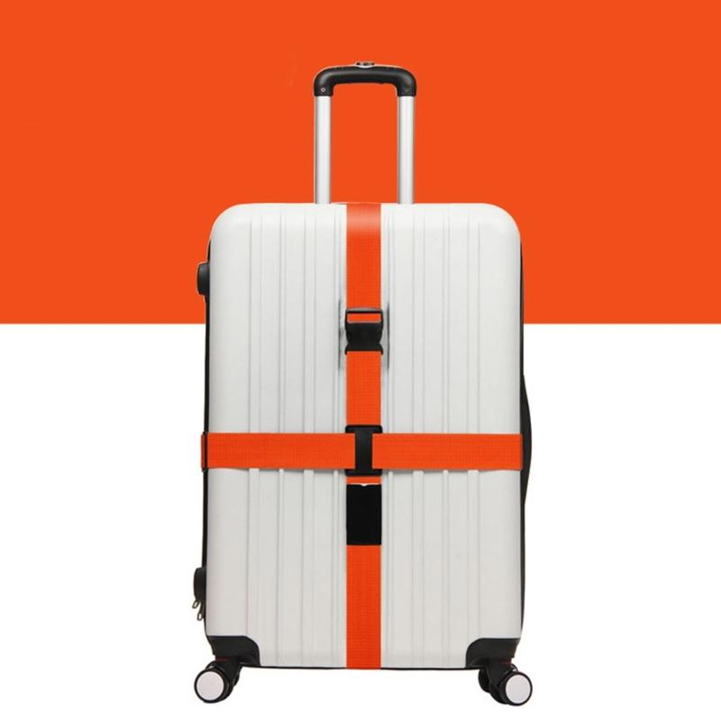 Luggage Strap Adjustable Suitcase Belt Durable Packing Strap with Quick Release Buckle Travel Accessorises for Men Women