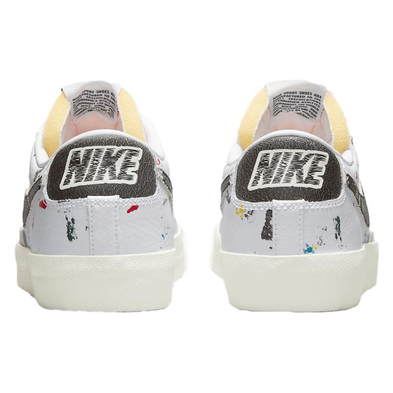 Nike Blazer Low 77 Paint Splatter Sneakers Skateboard Shoes DJ1517-100