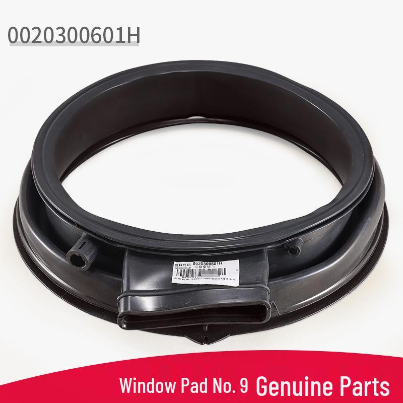 Drum Washing Machine Door Seal Gasket & Window Pad Replacement Set