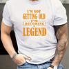 100% Cotton Men Oversized T-Shirt Print Men's Graphic Design O-Neck T Shirt Casual Comfy Tees Tshirts for Summer Men's Tops