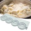 Knödel Maker Anti-verformt Quick Release Kunststoff Kartoffel Käse Ravioli Form für Kantine