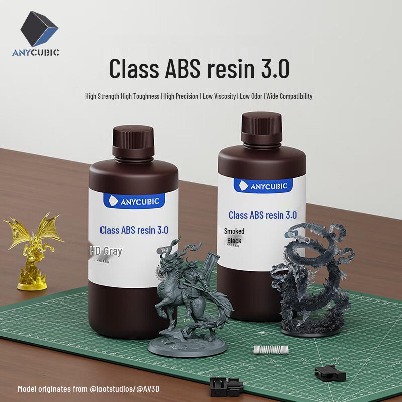 Anycubic Водосмываемая смола типа ABS 3.0