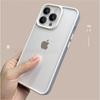 Luxury Transparent Candy Square Frame Case For iPhone 15 14 13 12 11 Pro Max Shockproof Bumper Clear Back Cover Phone Accessorie