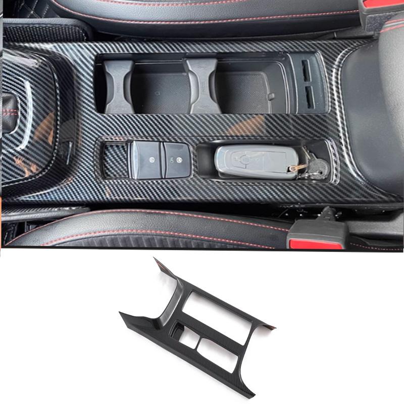 For Ford Focus   2024 Carbon Fiber Interior Accessories Door Armrest Window Lift Button Gear Panle Rear Air Cover Trim