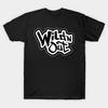 Men Black Print T-shirt Wild N Out No-Cut Transfer Paper Print Cotton Tshirt