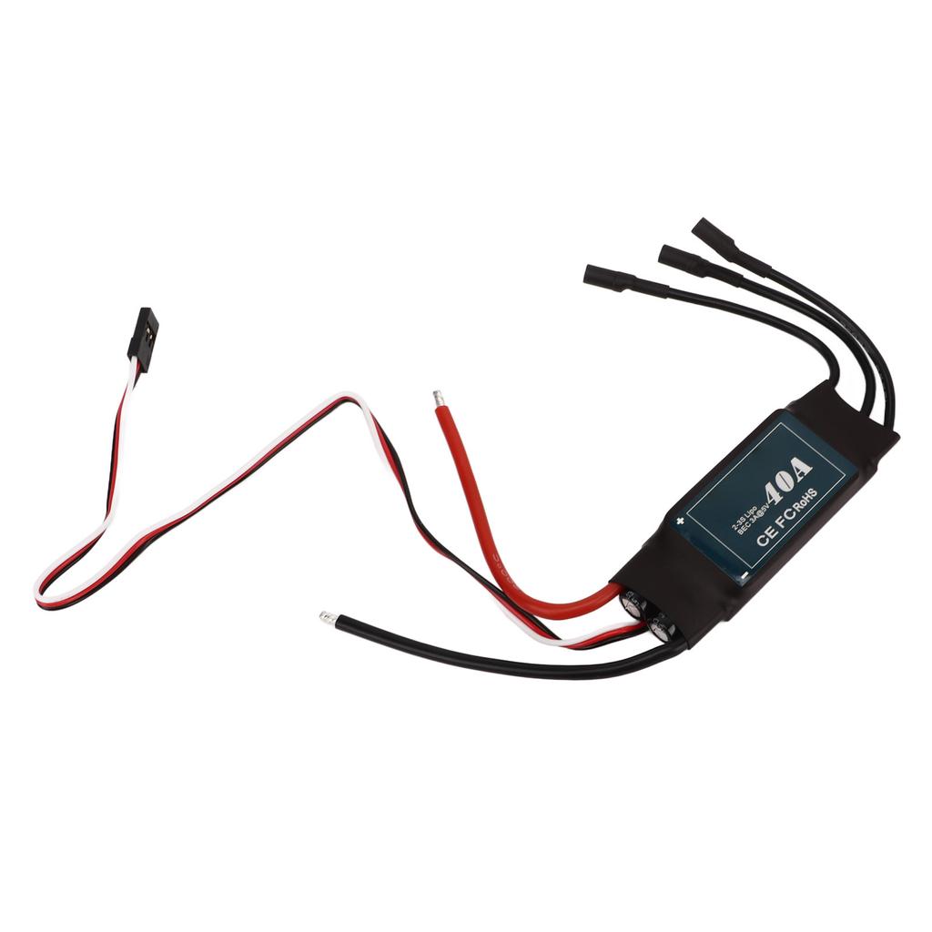 40A RC Electric Speed Controller Empty Mold Silicone Copper RC Brushless Motor ESC for Replacement
