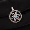 Milky Opal Gemstone 925 Sterling Silver Jewelry October Birthstone Pendant1.48" CP-29-18