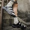 Fashion Men Sandals Summer Leisure Beach Holiday Sandals Dual Purpose Shoes 2025 New Outdoor Sneakers Male Retro Comfortable Casual Shoe