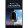 Roof light LED solar remote control wiring free flash, car navigation light, motorcycle flashing light, warning light